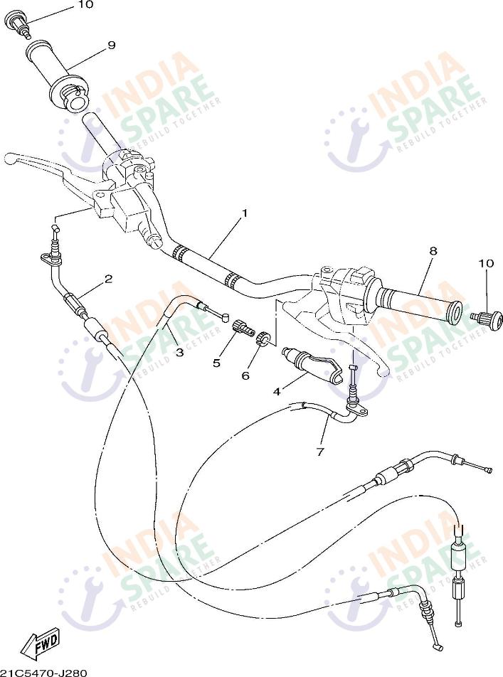 STEERING HANDLE & CABLE